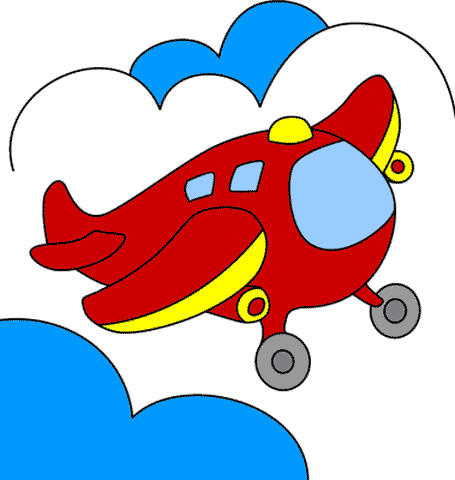 455x480 Aeroplane Coloring Pages For Kids To Color And Print