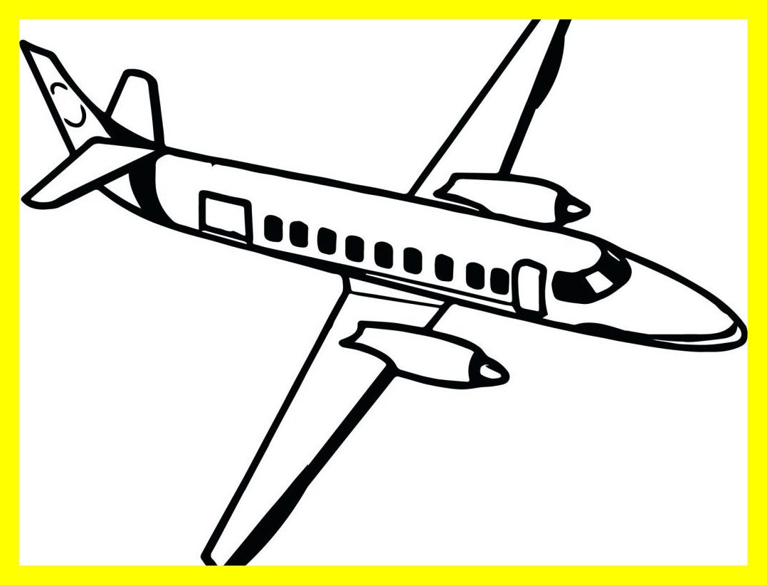 1078x822 Stunning Coloring Pages Planes Airplane Cartoon For Kids