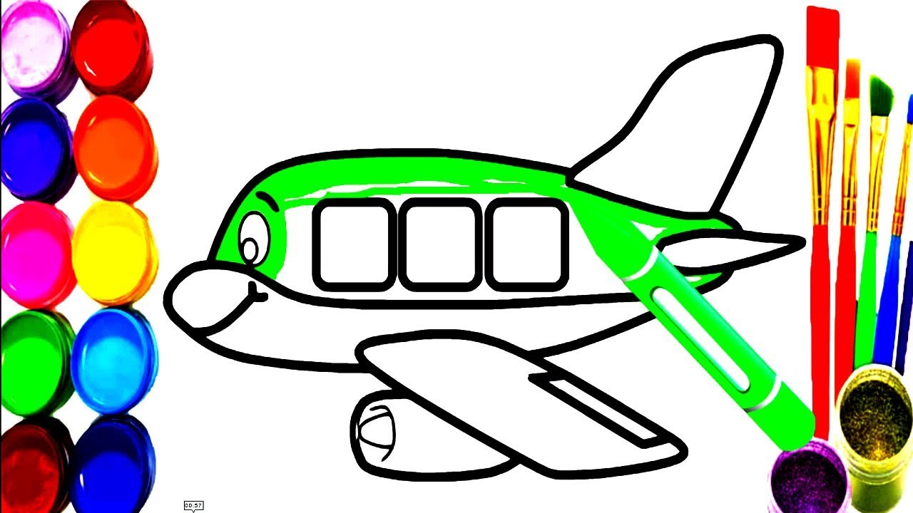 Aeroplane Colouring Pages at GetDrawings | Free download
