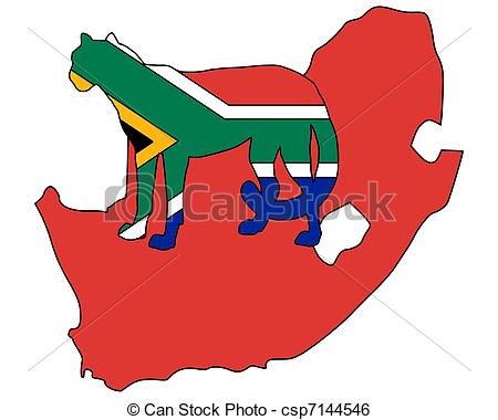 450x380 Clipart South Africa