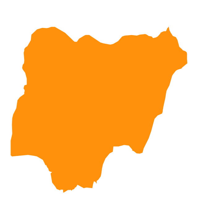 640x705 Nigeria Map Clipart