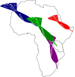 291x299 Africa Imperialism Map 2 Clip Art