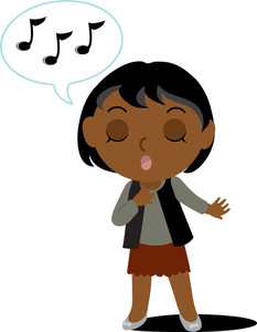 233x300 Free Singing Clipart Image 0071 1102 2813 4721 People Clipart
