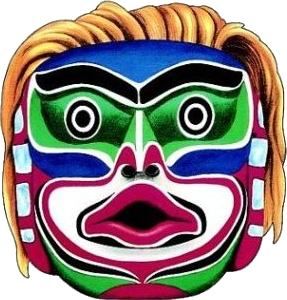 287x300 Masks Clipart Aboriginal