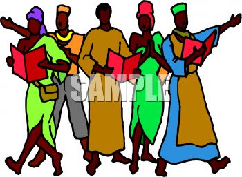 350x257 African People Clipart