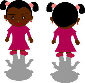 300x291 Girl Clip Art