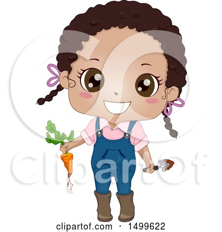 450x470 Royalty Free (Rf) African Girl Clipart, Illustrations, Vector