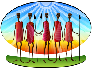 300x225 African Clip Art Download