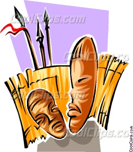 262x300 Africa Clipart Native African