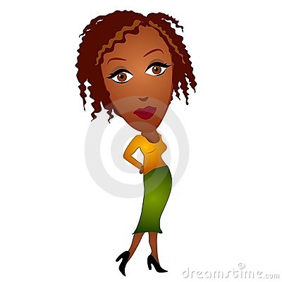 400x400 Clipart Afro Woman Collection