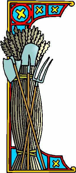 258x588 Agriculture Border Clipart