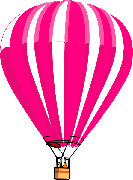 444x599 Hot Air Balloon Clip Art Outline Free Clipart Images 4