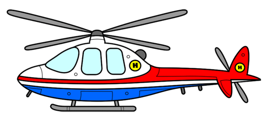 540x235 Helicopter Clip Art 2