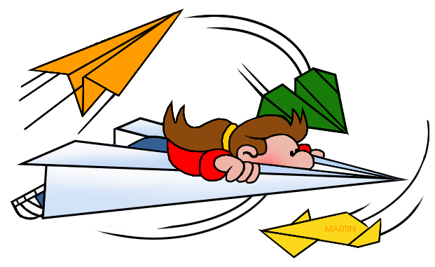 621x381 Image Of Paper Airplane Clipart