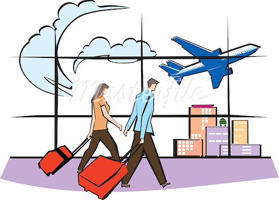550x394 Clip Art Airport Carriers Clipart
