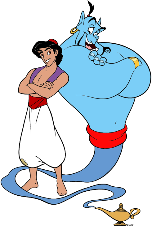 490x730 Aladdin And Friends Clip Art Disney Clip Art Galore