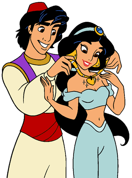 450x609 Aladdin And Jasmine Clipart Clipart Panda
