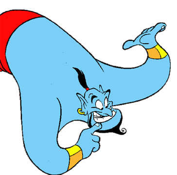 364x360 Disney Aladdin Genie Clipart
