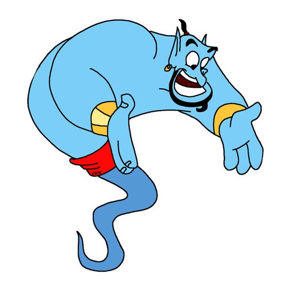 Aladdin Genie Clipart at GetDrawings | Free download