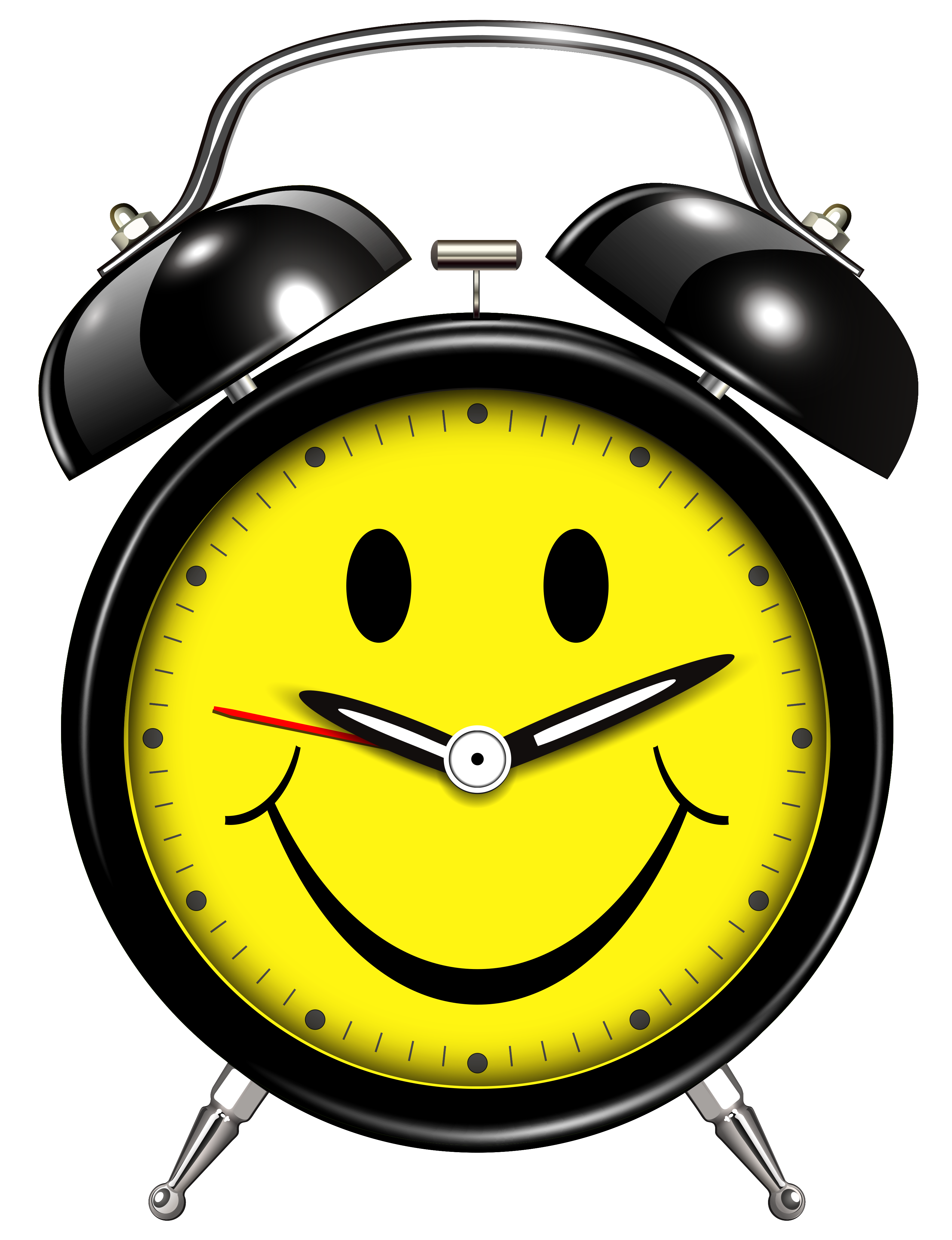 3167x4123 Smiling, Clock, Alarm Transparent Background