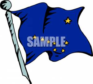 300x272 State Flag Of Alaska
