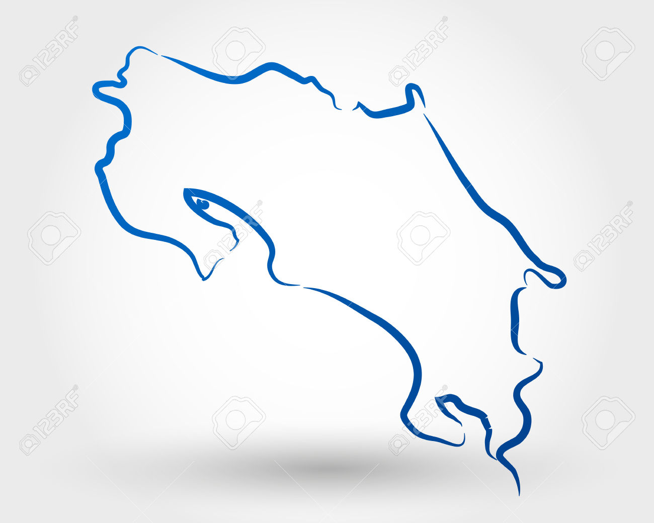 1300x1040 Costa Rica Clipart