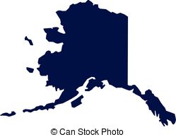 249x194 Alaska State In The United States Map Vector Vector Clip Art