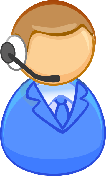 360x598 Customer Service Clipart