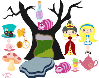 340x270 Alice In Wonderland Clip Art
