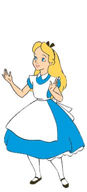 175x387 Alice In Wonderland Clip Art