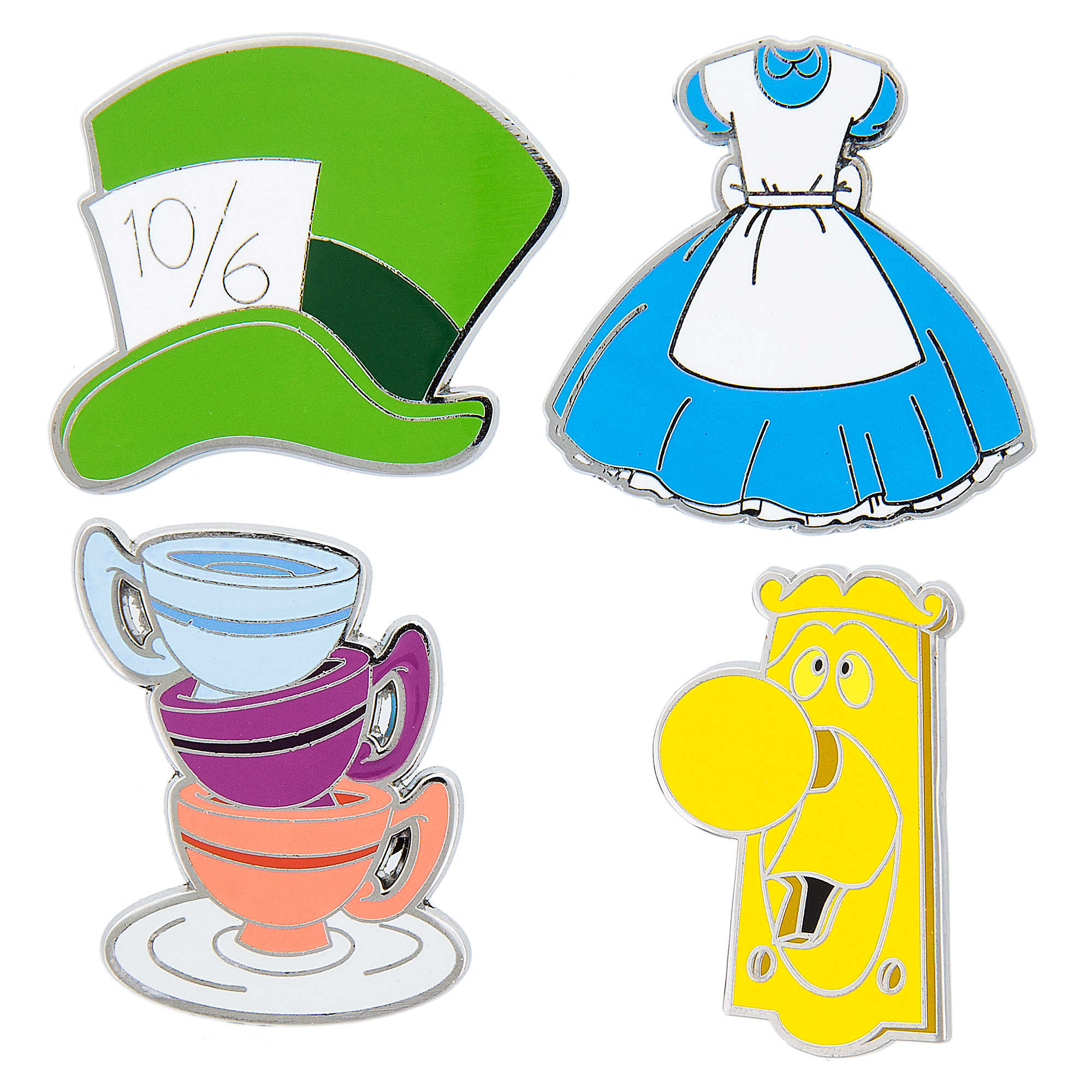 2000x2000 Alice In Wonderland Pin Trading Flair Set Shopdisney