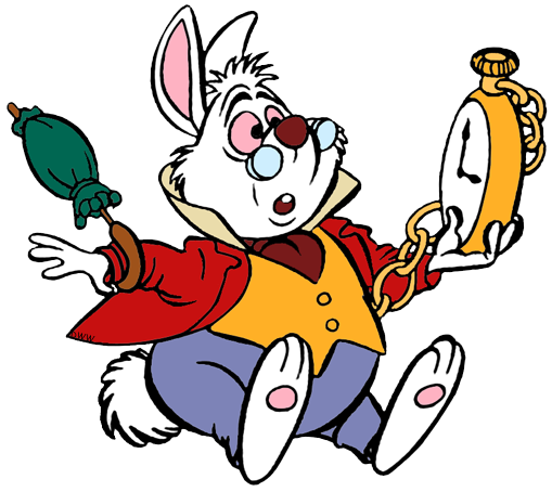 509x454 The White Rabbit Clip Art Disney Clip Art Galore
