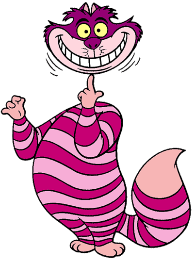 400x542 Alice In Wonderland Clipart Cat Face