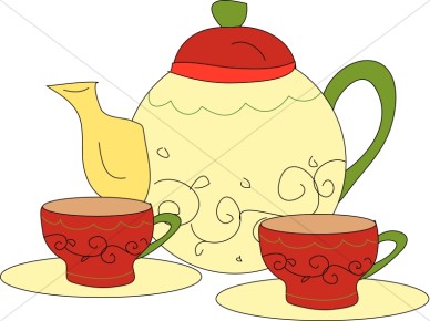 388x290 Tea Party Clipart Morning Tea