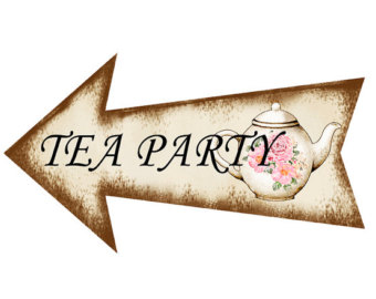 340x270 Mad Hatter Tea Party Clip Art Image Of Alice In Wonderland Clipart