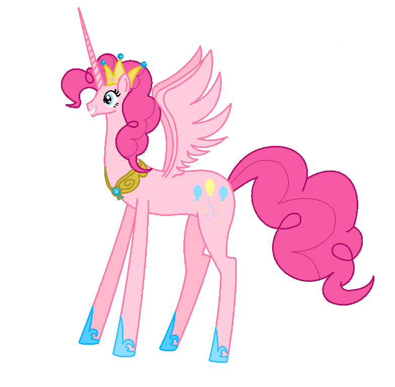 784x769 Alicorn Pinkie Pie By Randomthingsilike