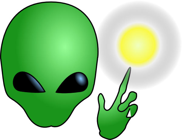 600x460 Image Of Alien Clipart