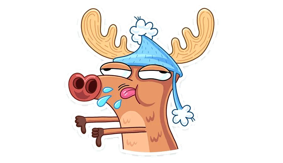 900x520 Clip Art Of Reindeer Reindeer Sticker Clip Art Reindeer Free