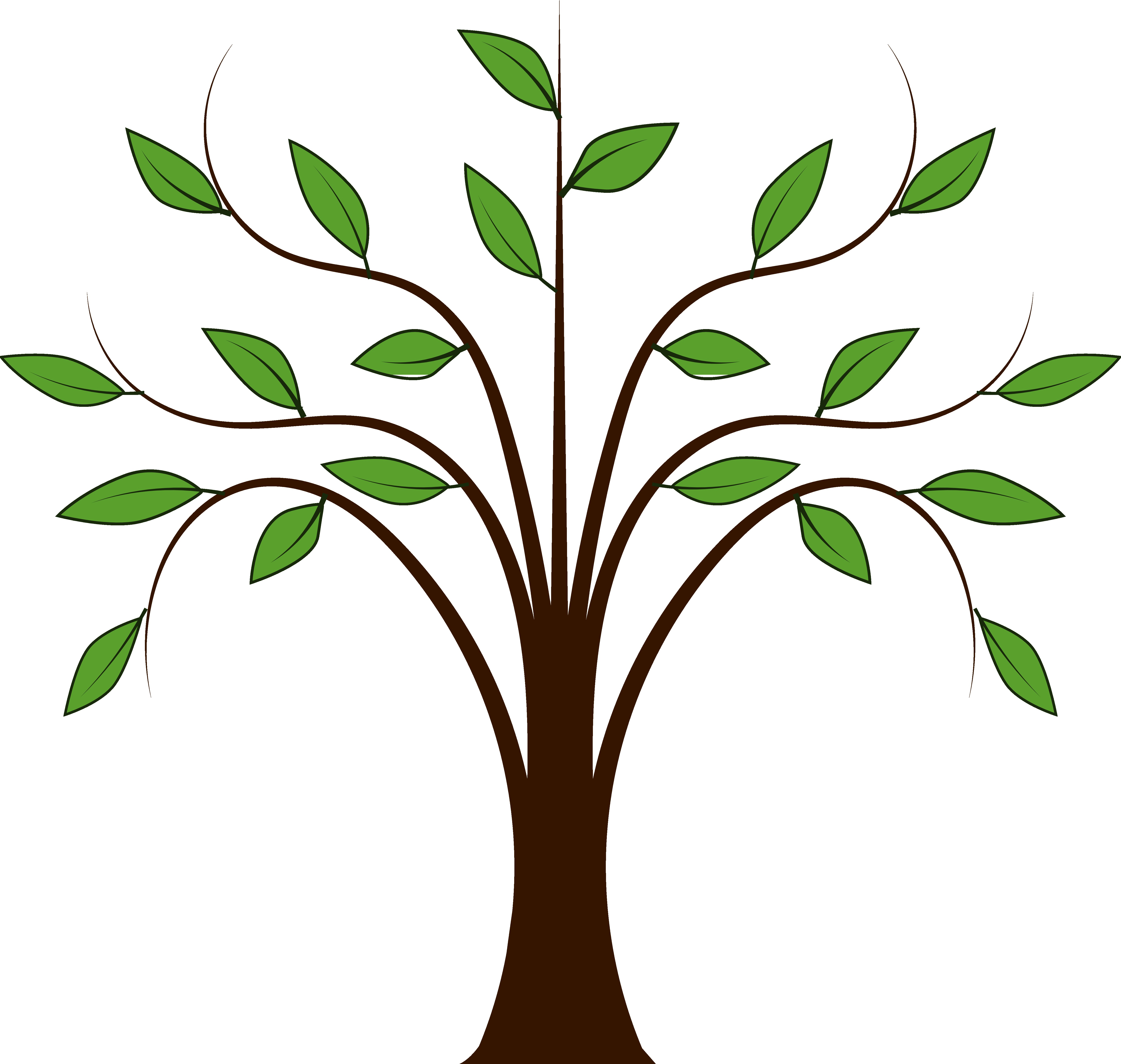 5555x5270 Tree Graphics Clip Art