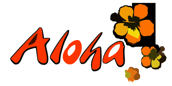 600x300 Aloha Clipart Logo Aloha Clip Art