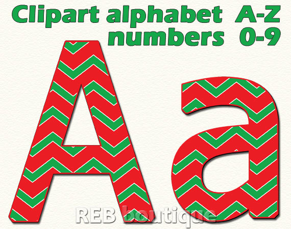 570x450 Christmas Clipart Alphabet
