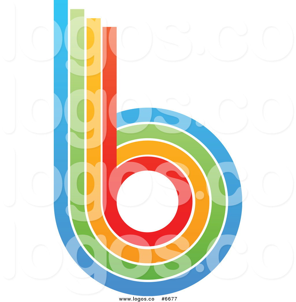 1024x1044 Royalty Free Clip Art Vector Logo Of A Letter B Made Of Lines By