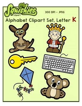 271x350 Alphabet Clip Art Letter K Phonics Clipart Set