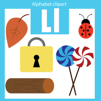 350x350 Alphabet Clip Art Letter L Beginning Sounds By Thinkingcaterpillars