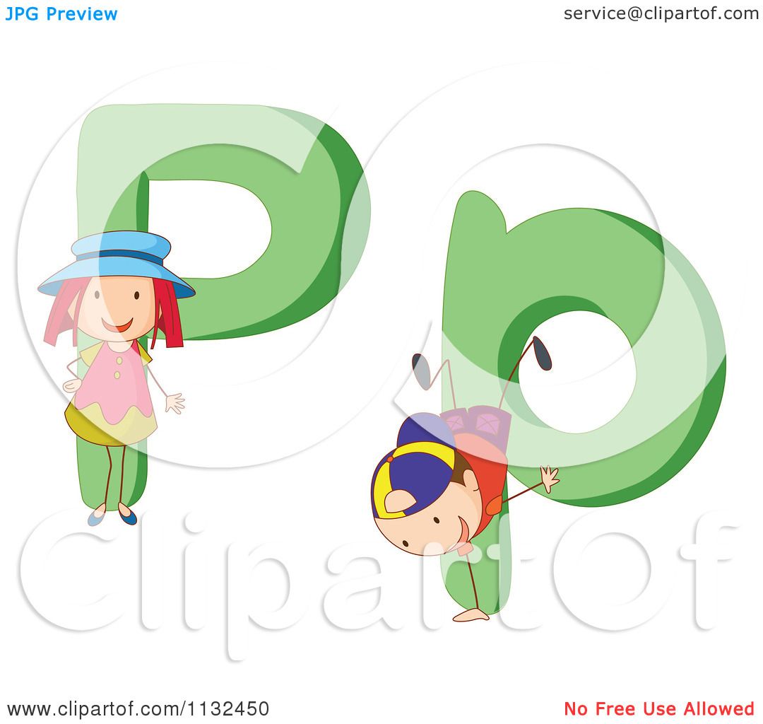 1080x1024 Cartoon Of Alphabet Kids And Letters P