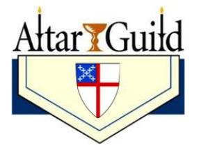 289x216 Altar Guild Clipart