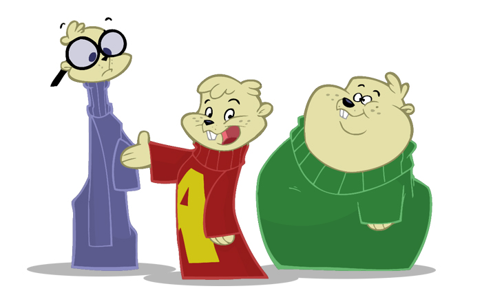 700x442 Alvin And The Chipmunks Redux By Toonbaboon