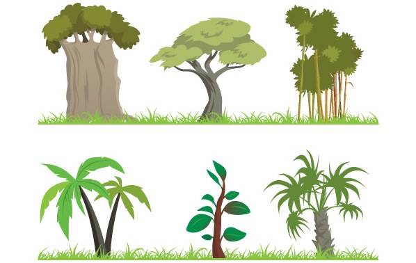 598x378 Forest Plant Clipart
