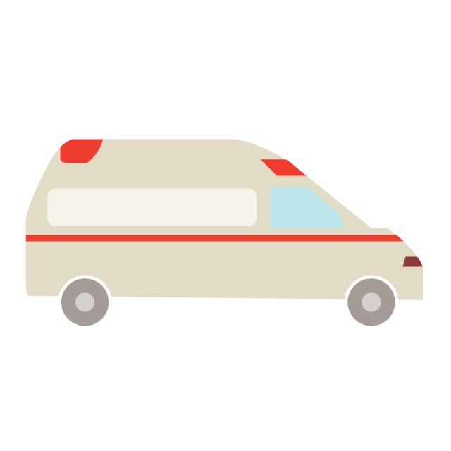 640x640 Ambulance Clip Art Material Free Illustration Image