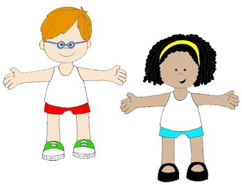 350x268 Kid's Body Pictures Clip Art